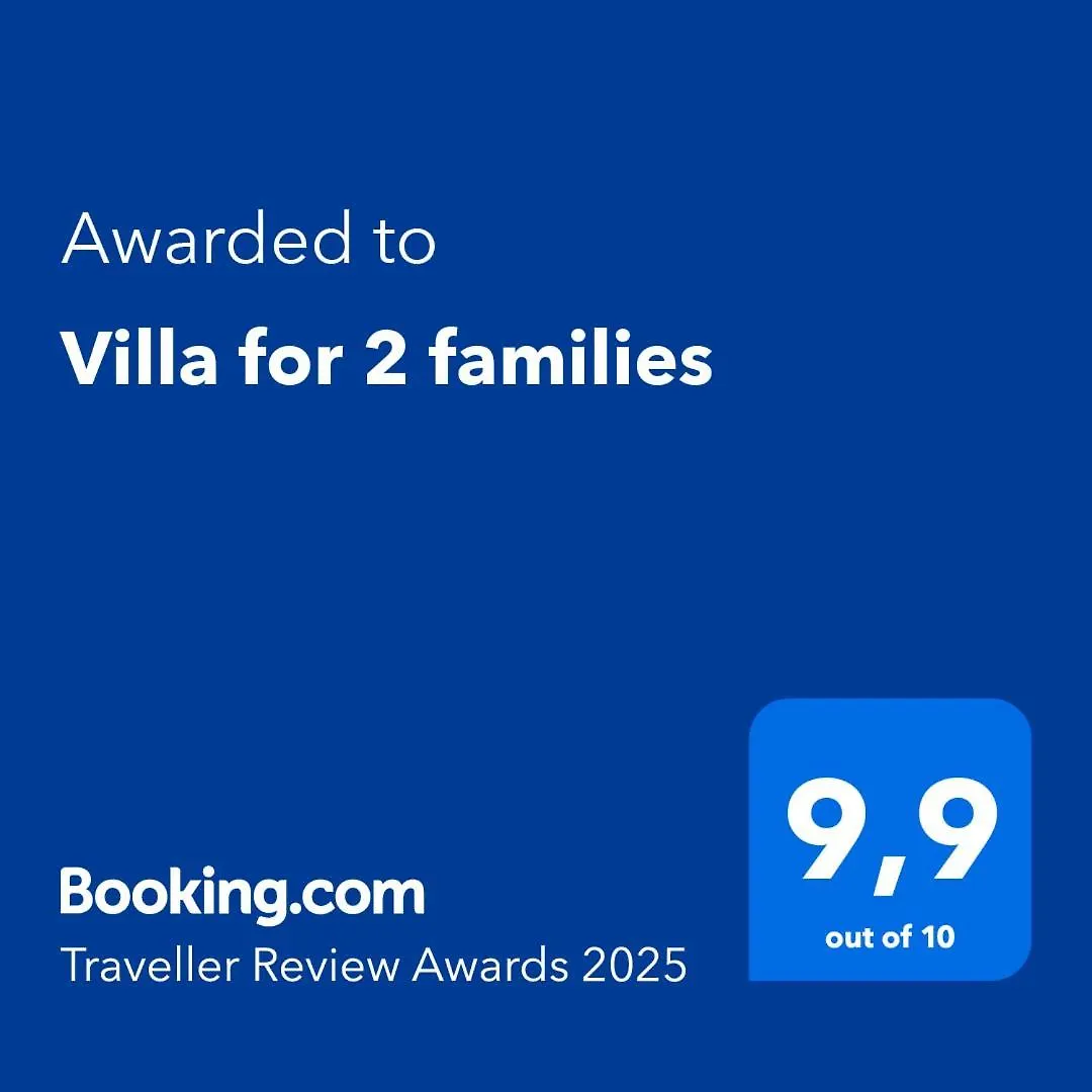 Villa for 2 families Blanes